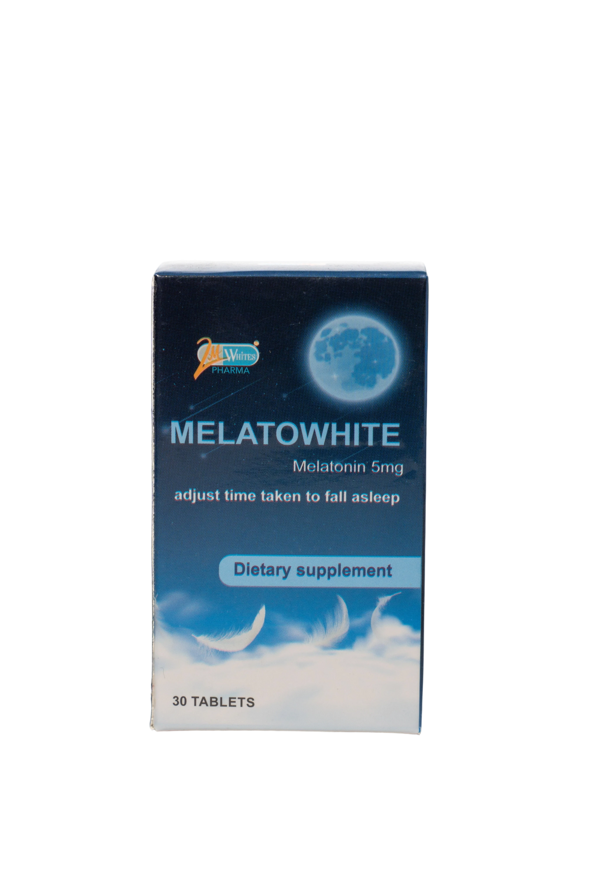 Melato white melatonine 5 mg 30 tablet