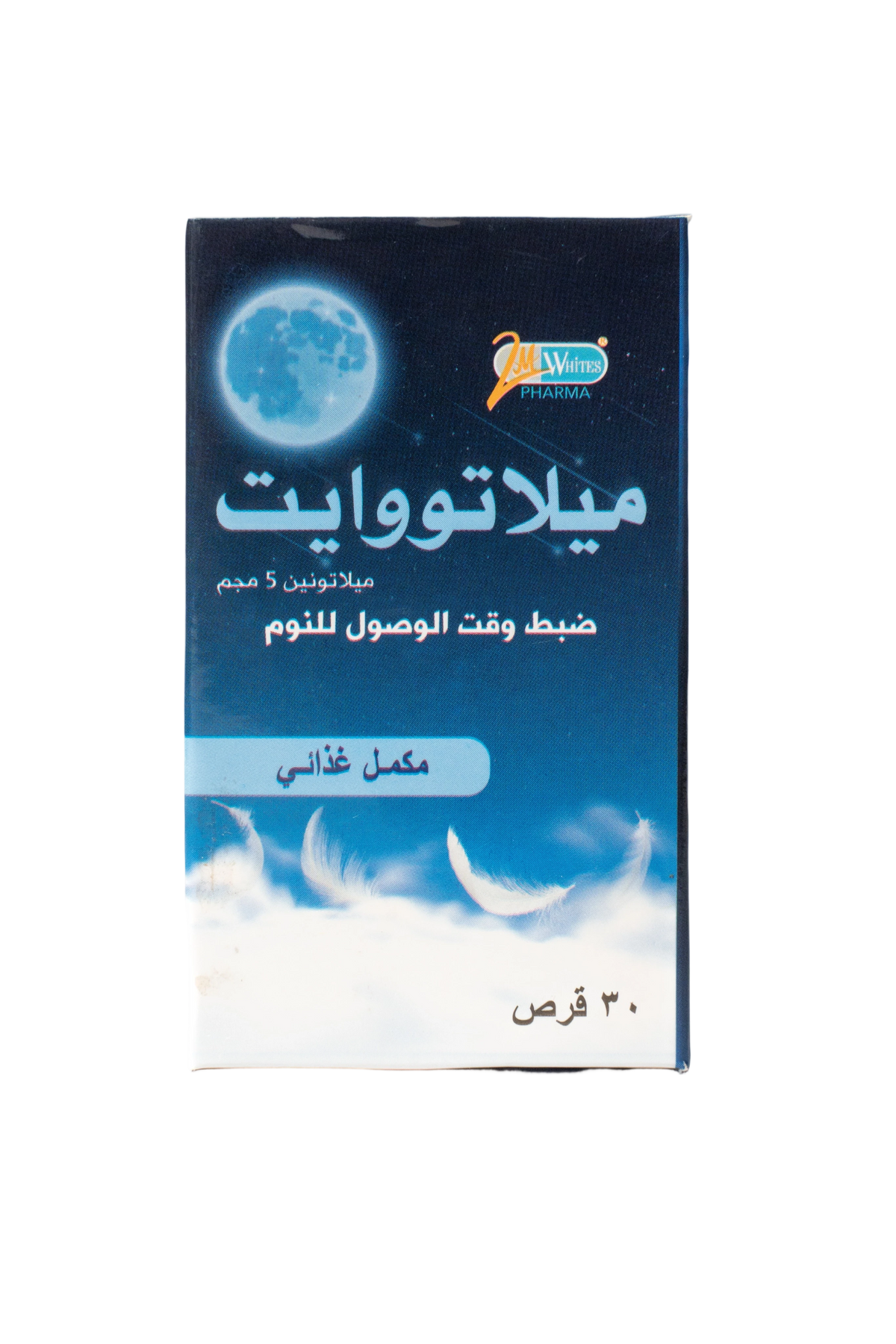 Melato white melatonine 5 mg 30 tablet