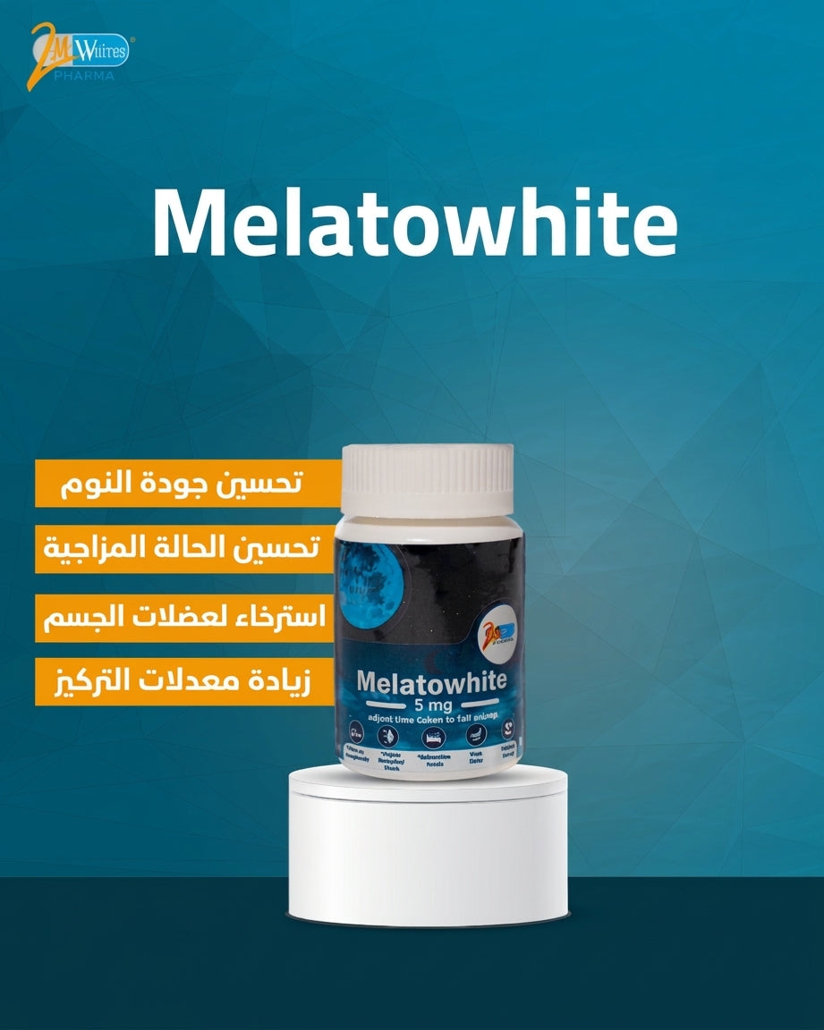 Melato white melatonine 5 mg 30 tablet