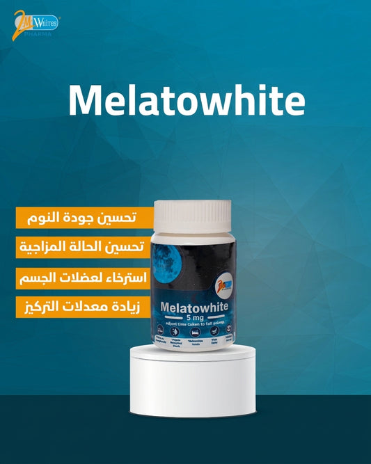 Melato white melatonine 5 mg 30 tablet